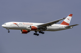Cozy Gotoさんが、成田国際空港で撮影したオーストリア航空 777-2B8/ERの航空フォト（飛行機 写真・画像）