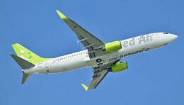 オカリンさんが、那覇空港で撮影したソラシド エア 737-81Dの航空フォト（飛行機 写真・画像）