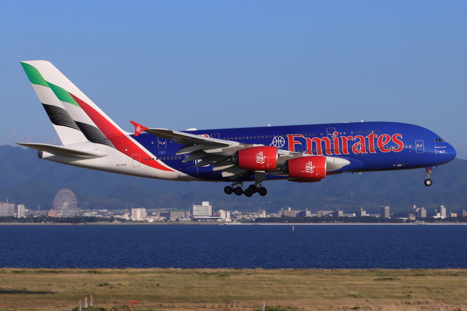 エミレーツ航空 Aviation 1:400 A380 A6-EOE AVIATION 1/400 Emirates Airlines Airbus A380 A6-EOE XB0006