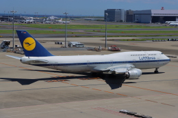 幹ポタさんが、羽田空港で撮影したルフトハンザドイツ航空 747-830の航空フォト（飛行機 写真・画像）