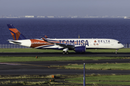 TEAM USA」特別塗装機 デルタ航空 (A350-900 | N521DN) ガイド