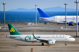スカイネットアジア航空 Boeing 737-400 JA737F 羽田空港 航空