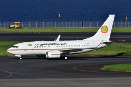haru.wings_777さんが、羽田空港で撮影したモーリタニア政府 737-7BQ BBJの航空フォト（飛行機 写真・画像）