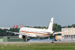 航空フォト：15+04 ドイツ空軍 A321