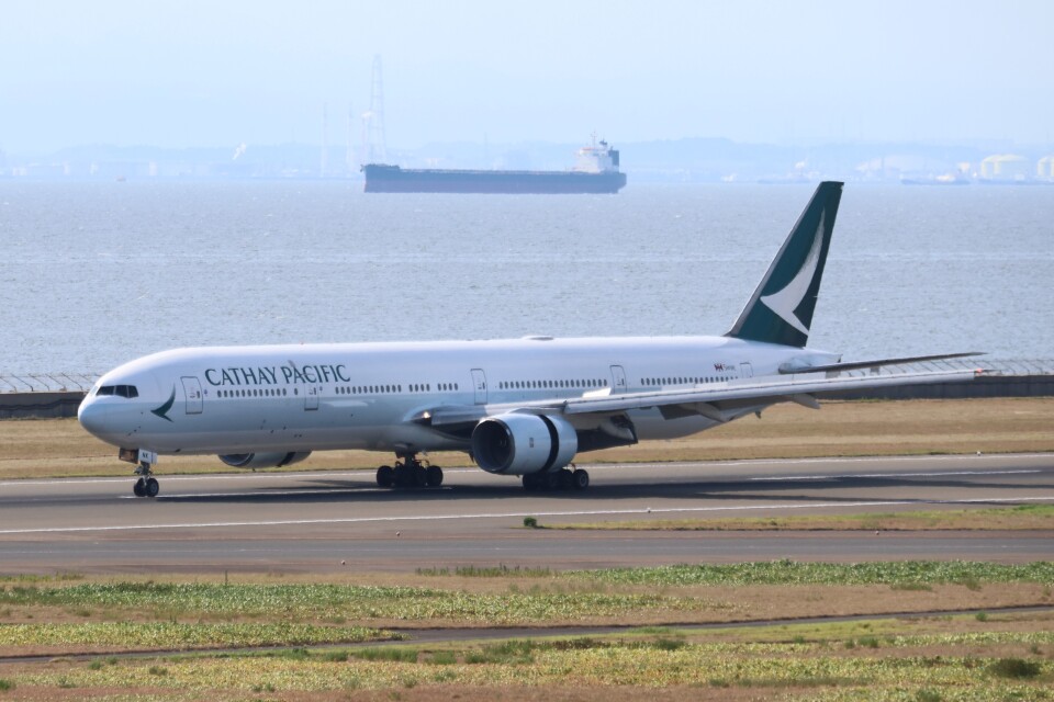 航空写真(フォト・画像)：キャセイパシフィック航空 Boeing 777