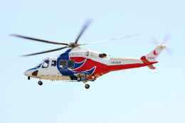 なごやんさんが、名古屋飛行場で撮影した広島県防災航空隊 AW139の航空フォト（飛行機 写真・画像）
