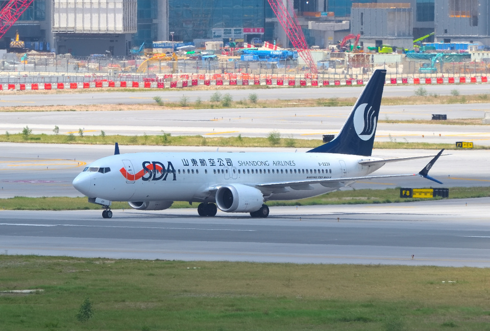 737-8 MAX 山東航空 Shangdong Airlines 737-8 MAX 山東航空 Shangdong Airlines Seat map of Shandong