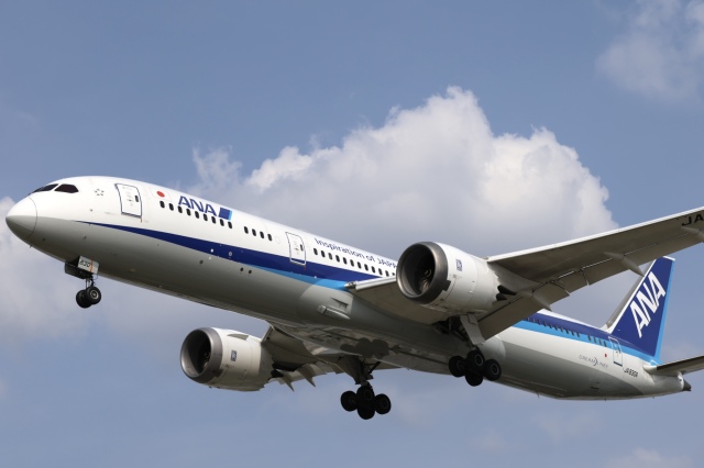全日本空輸 Boein 787-9 【即日発送】 ハセガワ、1/200模型「ANA ボーイング 787-9 （GEエンジン）」を
