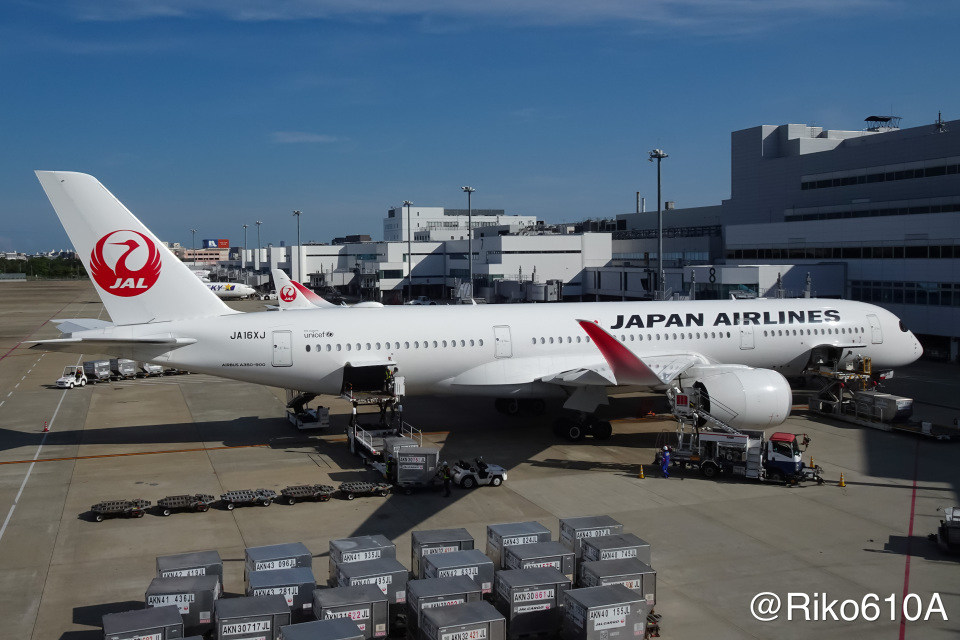 日本航空 Airbus A350-900 JA16XJ 福岡空港 航空フォト | by