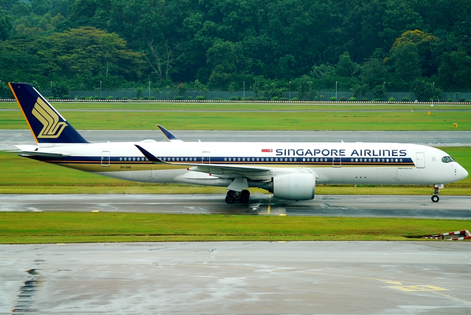 シンガポール航空 Airbus A350-900 9V-SHG シンガポール