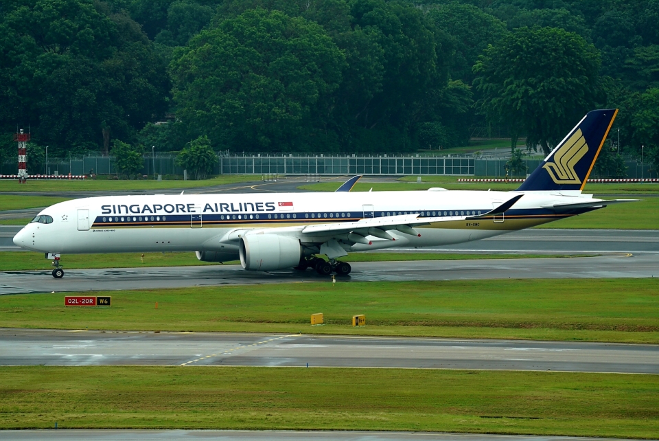 シンガポール航空 Airbus A350-900 9V-SMC シンガポール