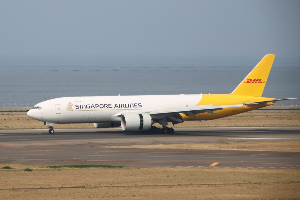 シンガポール航空 Boeing 777-200 9V-DHC 中部国際空港 航空