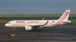 Bluewingさんが、羽田空港で撮影したチュニスエア A320-251Nの航空フォト（飛行機 写真・画像）