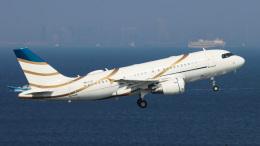 Bluewingさんが、羽田空港で撮影したコムラックス・マルタ A319-115X CJの航空フォト（飛行機 写真・画像）