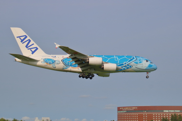 航空フォト：JA381A 全日空 A380