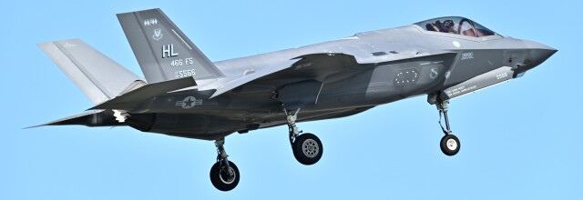 オカリンさんが、嘉手納飛行場で撮影したアメリカ空軍 F-35A Lightning IIの航空フォト（飛行機 写真・画像）