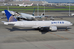 sky77さんが、羽田空港で撮影したユナイテッド航空 777-224/ERの航空フォト（飛行機 写真・画像）
