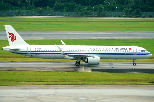 AIR CHINA AIRBUS A321パンダ塗装機 中国国際航空(エア チャイナ) 機材一覧 運用中 エアバスA321