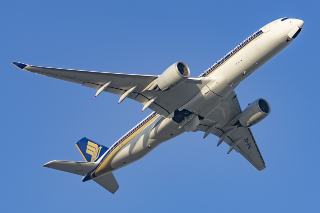 2025年04月30日に撮影されたシンガポール航空の航空機写真