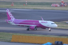 OS52さんが、成田国際空港で撮影したピーチ A320-214の航空フォト（飛行機 写真・画像）