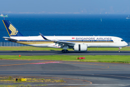 はなちゃんさんが、羽田空港で撮影したシンガポール航空 A350-941の航空フォト（飛行機 写真・画像）