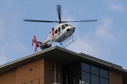 Haruru-cameraさんが、金沢市 石川県立中央病院で撮影した中日本航空 429の航空フォト（飛行機 写真・画像）