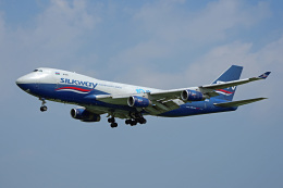 ちゃぽんさんが、成田国際空港で撮影したシルクウェイ・ウェスト・エアラインズ 747-4R7F/SCDの航空フォト（飛行機 写真・画像）