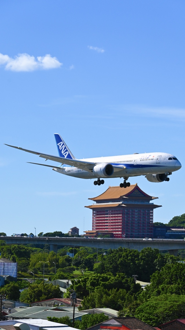 tangさんが、台北松山空港で撮影した全日空 787-8 Dreamlinerの航空フォト（飛行機 写真・画像）