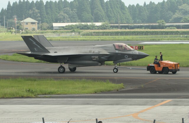 永介さんが、鹿児島空港で撮影したイギリス海軍 F-35 Lightning IIの航空フォト（飛行機 写真・画像）