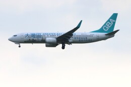 青春の１ページさんが、成田国際空港で撮影したグレーターベイ航空 737-8FHの航空フォト（飛行機 写真・画像）