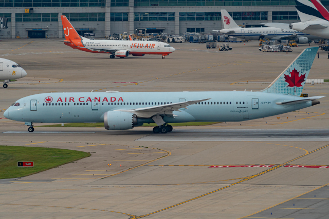 Yun Seok CHOIさんが、仁川国際空港で撮影したエア・カナダ 787-9の航空フォト（飛行機 写真・画像）