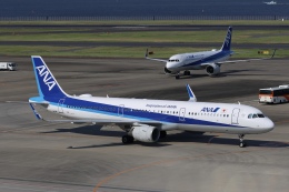 chikoさんが、羽田空港で撮影した全日空 A321-211の航空フォト（飛行機 写真・画像）