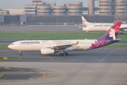 ワニくんさんが、羽田空港で撮影したハワイアン航空 A330-243の航空フォト（飛行機 写真・画像）