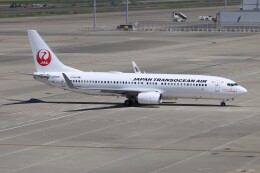 utarou on NRTさんが、中部国際空港で撮影した日本トランスオーシャン航空 737-8Q3の航空フォト（飛行機 写真・画像）