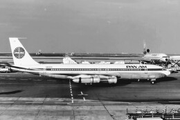 メルシーボクーさんが、羽田空港で撮影したパンアメリカン航空 707-321(B)の航空フォト（飛行機 写真・画像）