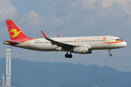 タヌキさんが、関西国際空港で撮影した天津航空 A320-232の航空フォト（飛行機 写真・画像）