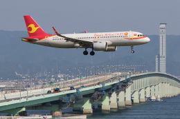 Koenig117さんが、関西国際空港で撮影した天津航空 A320-271Nの航空フォト（飛行機 写真・画像）