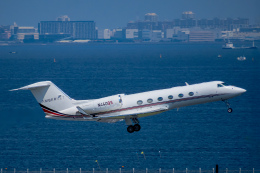 狛犬さんが、羽田空港で撮影したAmberNet (Amber Aviation) G-IV-X Gulfstream G450の航空フォト（飛行機 写真・画像）