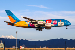 Y.Dさんが、関西国際空港で撮影したエミレーツ航空 A380-861の航空フォト（飛行機 写真・画像）
