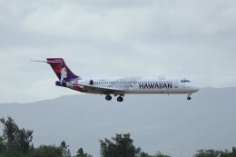 不揃いさんが、ダニエル・K・イノウエ国際空港で撮影したハワイアン航空 717-22Aの航空フォト（飛行機 写真・画像）