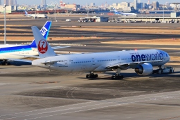 kaeru6006さんが、羽田空港で撮影した日本航空 777-346/ERの航空フォト（飛行機 写真・画像）