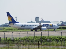 rrrr0027さんが、茨城空港で撮影したスカイマーク 737-8FZの航空フォト（飛行機 写真・画像）