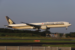 えびでんさんが、成田国際空港で撮影したシンガポール航空 777-312/ERの航空フォト（飛行機 写真・画像）