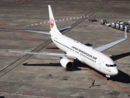 FT51ANさんが、羽田空港で撮影した日本トランスオーシャン航空 737-846の航空フォト（飛行機 写真・画像）