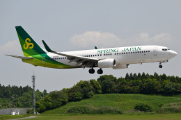 panchiさんが、成田国際空港で撮影したスプリング・ジャパン 737-86Nの航空フォト（飛行機 写真・画像）