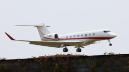 raichanさんが、成田国際空港で撮影したPrivate G650ER (G-VI)の航空フォト（飛行機 写真・画像）