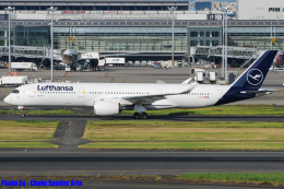 Chofu Spotter Ariaさんが、羽田空港で撮影したルフトハンザドイツ航空 A350-941の航空フォト（飛行機 写真・画像）