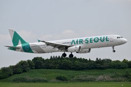 panchiさんが、成田国際空港で撮影したエアソウル A321-231の航空フォト（飛行機 写真・画像）