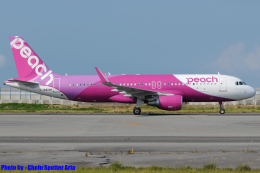 Chofu Spotter Ariaさんが、関西国際空港で撮影したピーチ A320-214の航空フォト（飛行機 写真・画像）