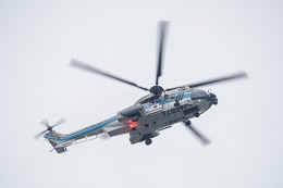 Nanoeさんが、関西国際空港で撮影した海上保安庁 EC225LP Super Puma Mk2+の航空フォト（飛行機 写真・画像）